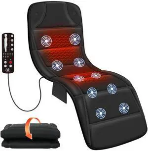 Full Body Massage Mat with Heat, Vibration Back Massage Pad, Full Body Massager for Neck Back Pain, Massage Mattress Pad, Gifts for Men Women