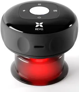 The Original 4-in-1 Smart Cupping Therapy Massager, Red Light Therapy for Targeted Pain Relief, Knots, Aches, Muscle Soreness, Circulation & Tighter Skin, Portable Cupping Kit