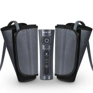 Leg Massager for Circulation and Pain Relief, Air Compression Calf Massager with 2 Modes 3 Intensities Helpful for RLS Edema and Muscles Relaxation Gifts