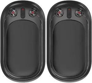 Hand Warmers Rechargeable,  2-Pack 5000mAh Reusable Portable Hand Warmer, 2 in 1 Electric Pocket Warmer Great for Outdoor, Hunting, Golf, Camping, Warm Gifts for Women Men