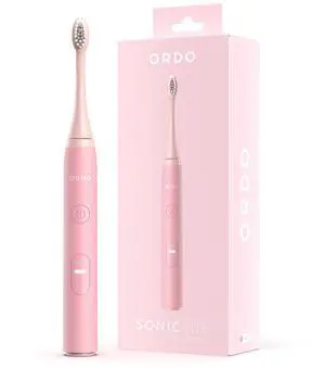 Lite Sonic Toothbrush, Electric Toothbrushes with 35,000 Pulses Per Min, Dual Modes, Over 5 Weeks Battery, Smart Timer, Waterproof, USB C, Petal