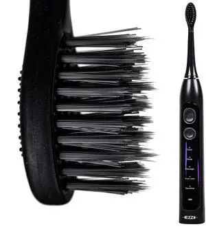 Sonic Electric Toothbrush | Ultra Soft Tapered Bristles | 60-Day Rechargeable Battery | 42,000 Vibrations/Min | for Adults, Sensitive Teeth, Receding Gum Disease, Whitening, Braces, Travel