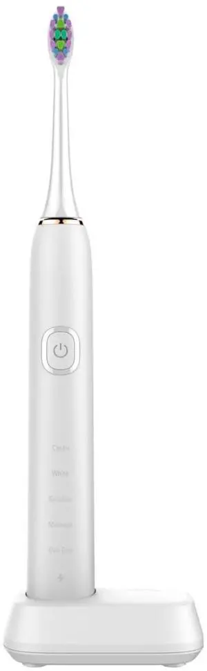 Rechargeable Electric Toothbrush SN903 (White), 1 Count (Pack of 1)