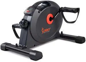 Under Desk Smart Mini Pedal Exerciser, Dual Function Exercise Cycle Bike with Low Profile Design - SF-B023005DGY