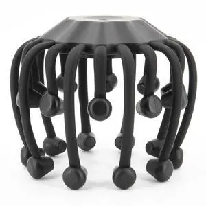Electric Scalp Massager - Octopus Head Massager Stress Relax, 20 Claw Multi-Configuration Array Vibrating Nodes, 5 Modes, Bluetooth Music, Hair Scalp Relaxation, Fatigue Relief
