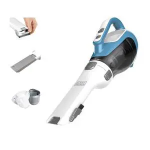 dustbuster AdvancedClean Cordless Handheld Vacuum, Compact Home and Car Vacuum with Crevice Tool (CHV1410L)