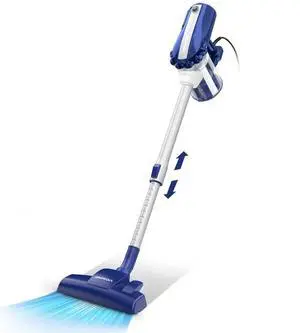 Corded Vacuum Cleaner Powerful Suction Stick Vacuum Lightweight Bagless Canister Vacuum Cleaner, H13 HEPA Filter