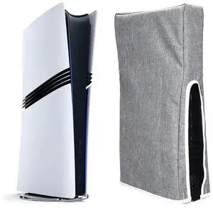 For PS5 Pro Vertical Dustproof Sleeve Anti-Scratch Protective Cover Dust Guard For Gaming Console B