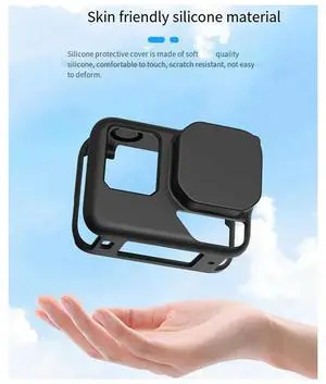 For Ace Pro 2 Silicone Case Protective Cover Anti-Fall And Anti-Lost Rope Sports Camera Accessories