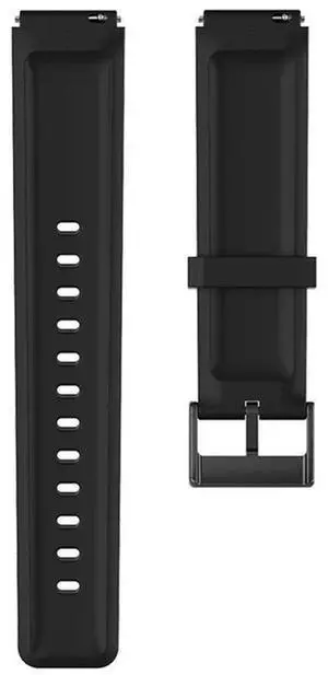 3X Sport Watchband Strap For Watch Band Soft Silicone Replacement Bands Strap For Mi Watch Strap Black