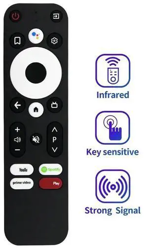 Replace Voice Remote Control For Homatics/MECOOL KM7 KM2 Plus KM1 KM6 KM3 Android TV Box Remote Control