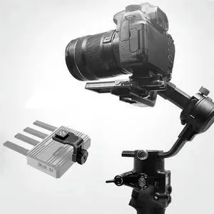 Wireless Transmission Base Plate Holder With 1/4 Cold Shoe Mount For Cineview HE/SE/Quad For RS2/RSC2/RS3/Rs3pro