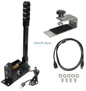 Portable Durability l USB Handbrake Sensors Compatible Racing Wheel G27 G29