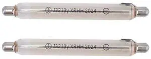2PCS J321 Geiger Muller Tube Counter Hard Beta GM Detectors Geiger Counter Kit The Tube For Nuclear Radiation Detector