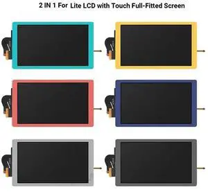 2-In-1 Replacement LCD Display & Touch Screen Assembly For Nintendo Switch Lite Fitted Screen Replacement Kit F