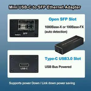 USB-C To Gigabit Ethernet Adapter USB3.0 Type-C To Network Card