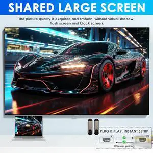 G69 Wireless HDMI-compatible Transmitter + Receiver_L50A