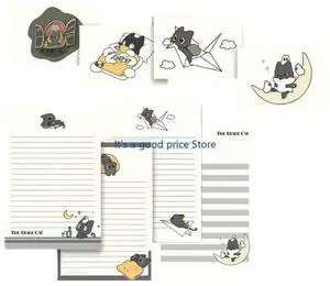 1 Set Stationery Paper & Envelopes Set Cats Letter Writing Paper with Envelopes