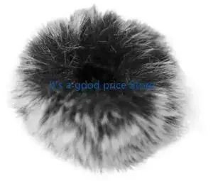 Mini Wireless Furry Windscreen Cover for K10 Lavalier Microphone Reduce Wind Noise Windproof Lapel Mic Windscreen Muff