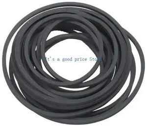 Square Recorder Rubber Drive Belts For Cassette Recorders And Players 35-65mm Fold 20Pieces Multiple Size