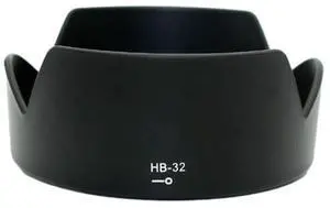 Lens Hoods HB32 Replacement for AF-S DX 18-70MM F/3.5-4.5GIFED Lens Camera Lens Protectors 67mm Mount Snap-on Design