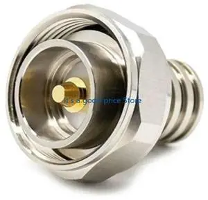 Coaxial Adapter L29 7/16 DIN Male To N Female Connectors Cable Connectors Plug Screw Solder Speaker Bucket Adapter Socket
