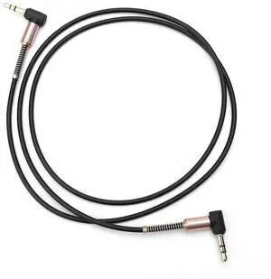 90 Degrees 3.5 to 3.5mm Jack Speaker Audio Adapter Connector Converter Practical Multi-functional Classic AUX Cable