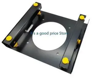 Flexible Suspension Design 3.5Inch Hard Disk Bracket for 5.25Inch Bay Installation Reduce Chassises Resonances Noise