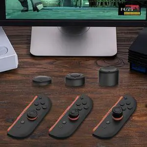 6 Pcs Silicone Thumbsticks Joystick Cap Cover Replacement ThumbStick Grip Cap Cover Stick Caps Thumbstick Grip Cap for Switch 2
