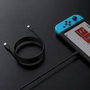 1.5M Type-C Charging Cable USB C Data Cable Charging Cord Game Controller Cable for PS5 Portal Handheld/PS5 Controller/NS/XBOX