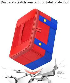 Travel Bag Shockproof Portable Carrying Case Anti-Scratch Carrying Travel Bag for NS Switch/Switch OLED Game Accessories