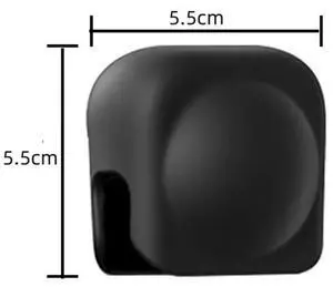 Silicone Lens Cap Protective Cover Anti-scratch Lens Protector Anti-fall Protective Case for X4 Panoramic Sports Camera