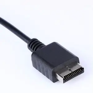 1.8m RGB SCART Cable TV AV Connection Game Cord Wire Video Game Cable Game Console Cable for PS1 PS2 PS3 Line Console