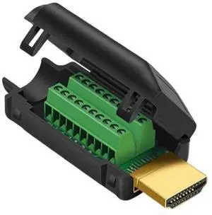 Extension Cable Connector Solderless Adapter Durability Efficient Transmission Supports Projector Laptop