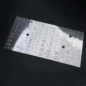4 Pcs Universal BGA Reballing Stencils Kit for Devices Computer Maintenance Phone Repair Shop Portable