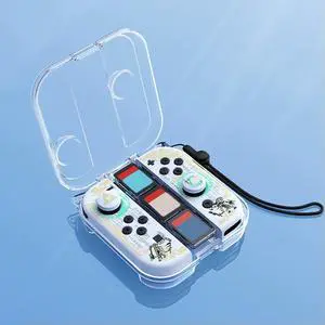 PC Gamepad Controller Transparent Box Dustproof Transparent Protective Shell for Nintendo Switch/OLED Joy-Con