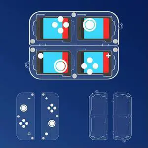 Game Card Case Holder for Nintendo for Switch 2 4 Game Card Slots Portable Box Game Case for Switch Accessories