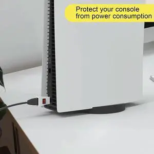 Protect Switch Button Adapter Power Failure Protection Device Power Control Switch for PS5/PS4/PS3/Xbox Series X Console
