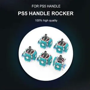 5pcs Joystick Axis Analog Sensor Module Game Console Replacement Controller Handle Joystick for PS5 Controller