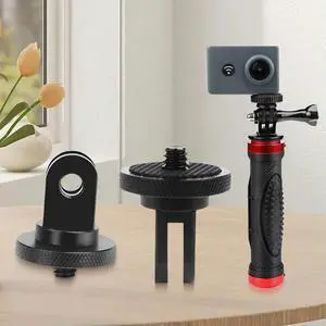 5 Pcs Aluminum Alloy 1/4 Screw Mini Tripod Adapter Mount Tripod Mount Adapter for GoPro Hero//X3 Camera Accessories