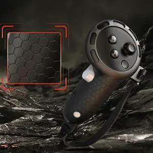 Silicone Controller Extended Grips Cover Non-Slip Handle Cover Controllers Protector for Quest 3S/Quest 3 VR Accessories Silicone Controller Extended Grips Cover Non-Slip Handle Cover Controllers Protector for Quest 3S/Quest 3 VR Accessories