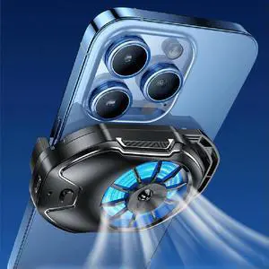 Back Clip Mobile Phone Radiator 2 Speeds Mobile Phone Mute Refrigeration Fan for Android Cool Heatsink