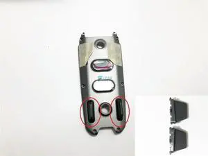 1 Pair Bottom Shell Cover Landing Gear for Mavic 2 Pro Zoom Replacement Repair Parts 2pcs/Pair