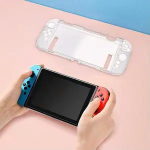 PC Game Console Case Anti-Scratch Transparent Box High Transparency Hard Shell Case for Switch 2 Game Console