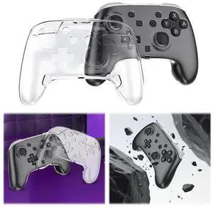 Transparent Gamepad Controller Cover Protective Hard Case Cover Shell for Switch2 Pro Controller Accessories