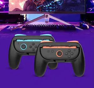 2 PCS Hand Grips for Nintendo Switch2 Joy-Con Controller Gamepad Handle Hand Grip ABS Game Controller Bracket Gaming Accessories