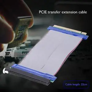 PCIE Riser Card Adapter PCI Express 16X to 16X Extension Cable Extender Adapter