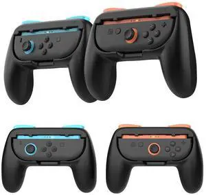 2 PCS Hand Grips for Nintendo Switch2 Joy-Con Game Controller Handle Grip ABS Game Controller Bracket Wear-resistant Grip Holder