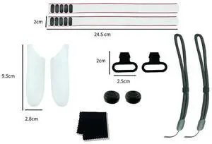 Accessoris Set Cover Replacement Kit Adjustable Active Straps l Ring Buckle Lens Cloth for Quest 3 Controller