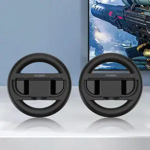 2pcs/Set Racing Steering Wheels for Switch 2 Handle Grips Plastic Controller Handle Holder for Nintendo for Switch 2 Controller
